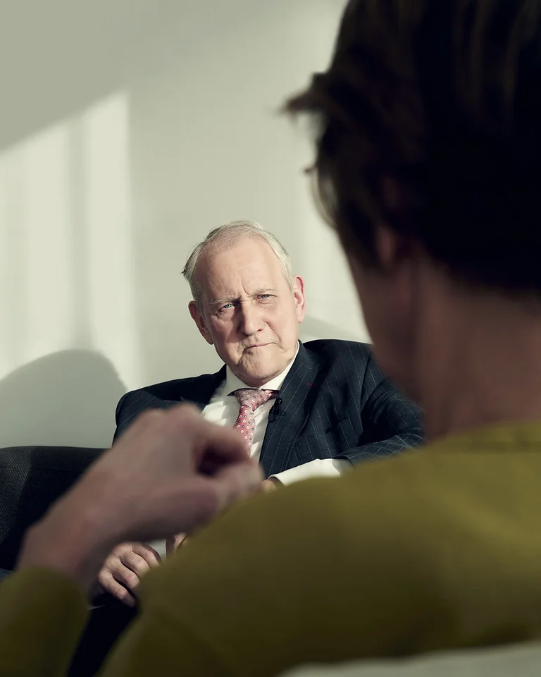 Louwrens Langevoort and Bettina Böttinger