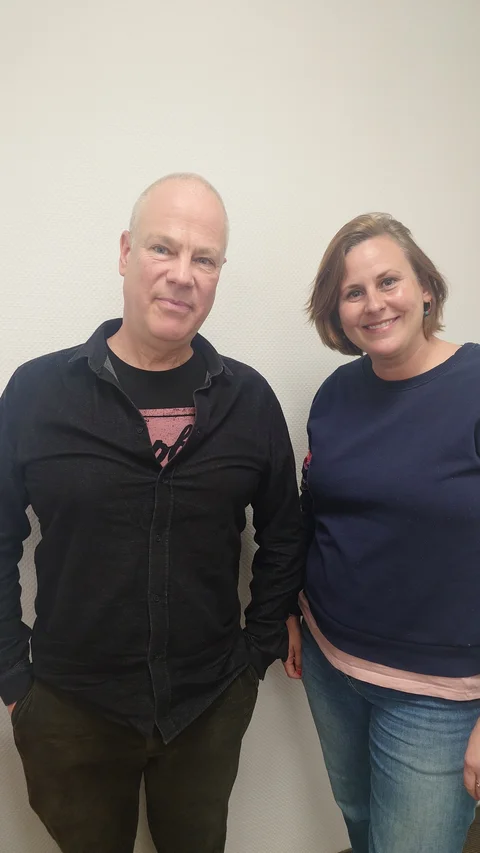 Prof. Dr. Anno Mungen und Katie Knees